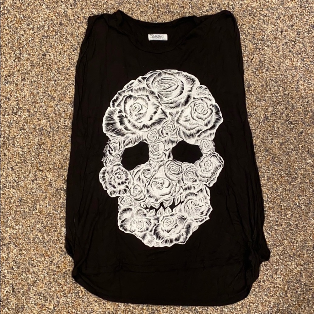 Lauren Moshi Skull Tank